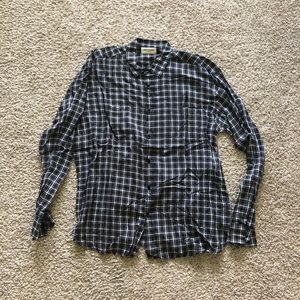 Men’s Saint Laurent Lightweight Madras Shirt